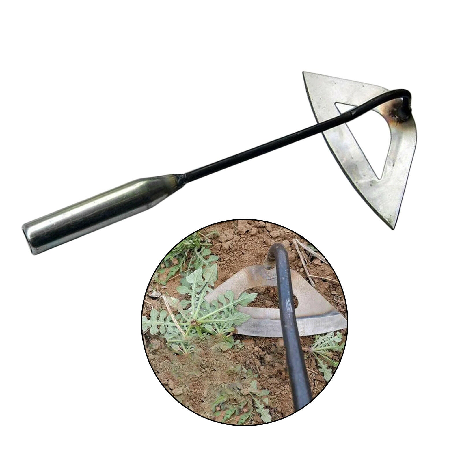 Garden Hoe Weeding Yard Digging Sickle Gardening Planting Garden Tool