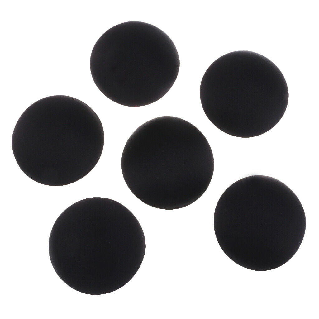 3 Pairs Bikinis Removable Bra Pads Inserts Round Sponge Swim Beachwear Black