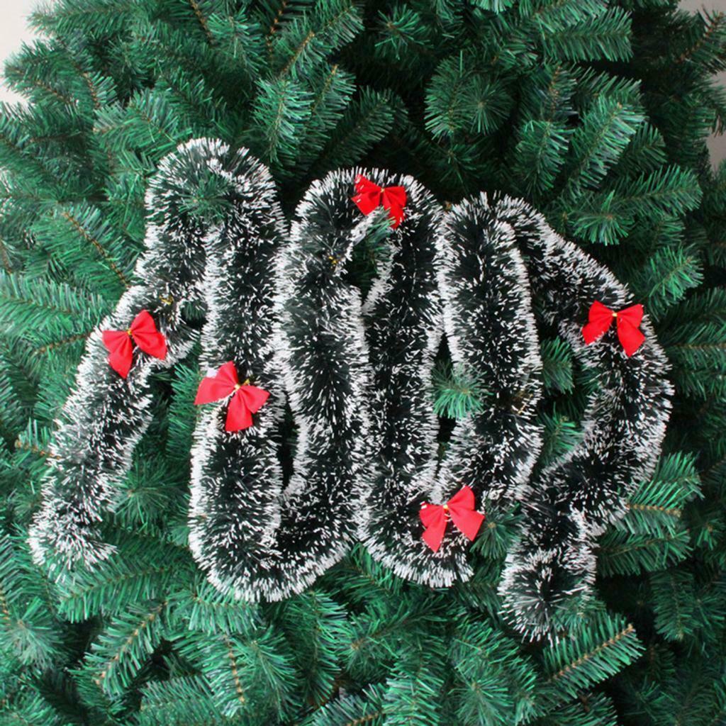 Set of 5 Festival Hanging Ribbon Christmas Paper Garland Ceiling Window