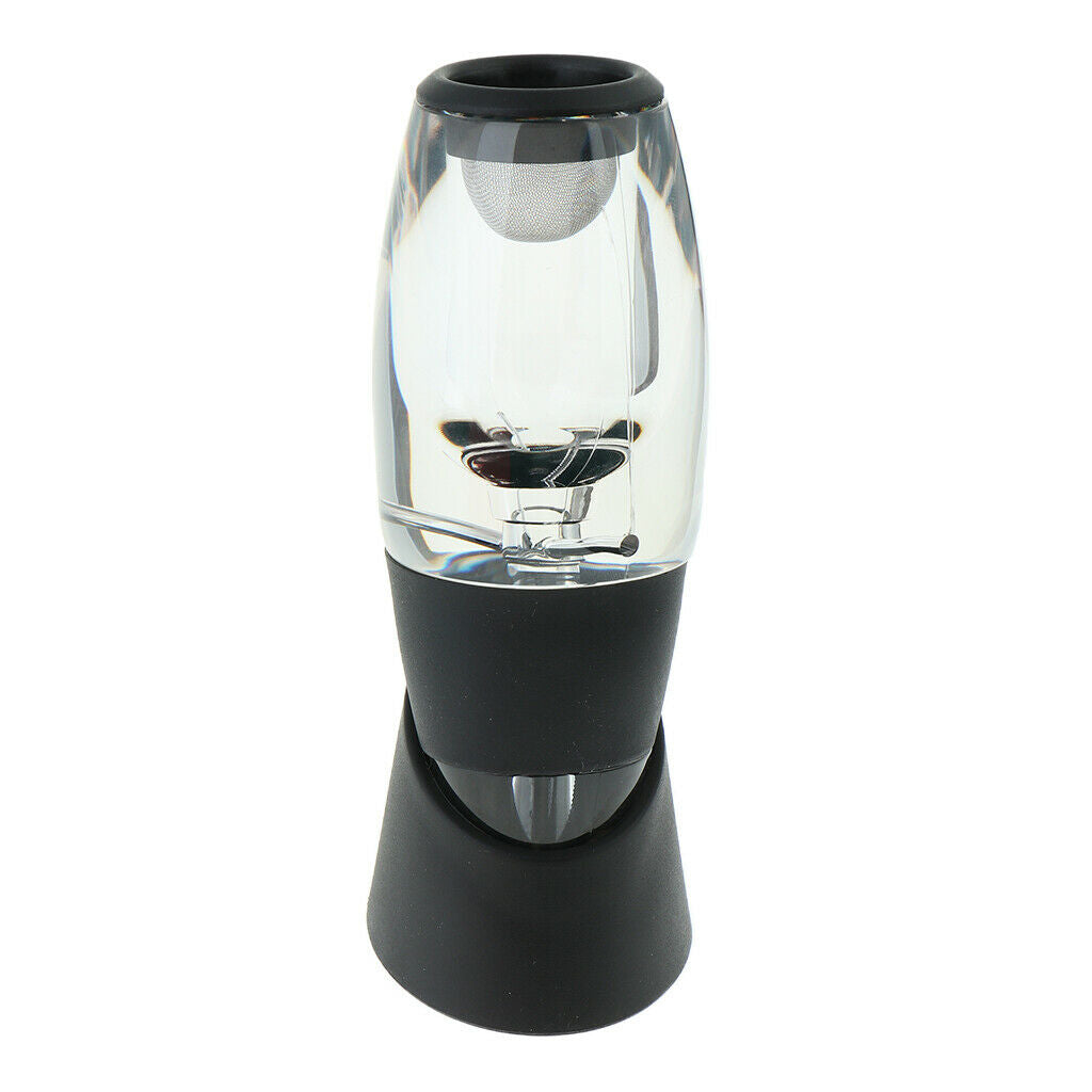 Wine Aerator Decanter Pourer Spout Diffuser with Base Bar Supplies Gadgets
