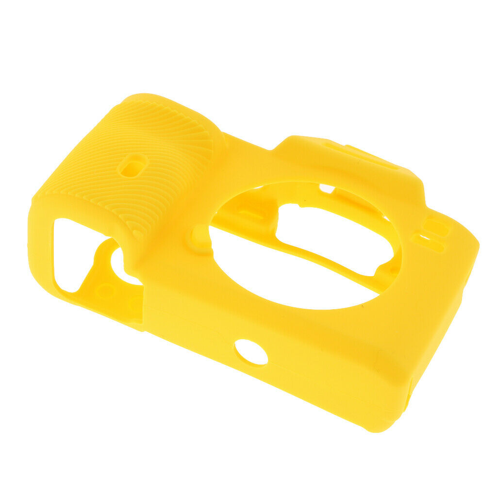 Soft Case for Sony A7R A7M A7 Silicone Cover Dustproof Housing Skin Yellow