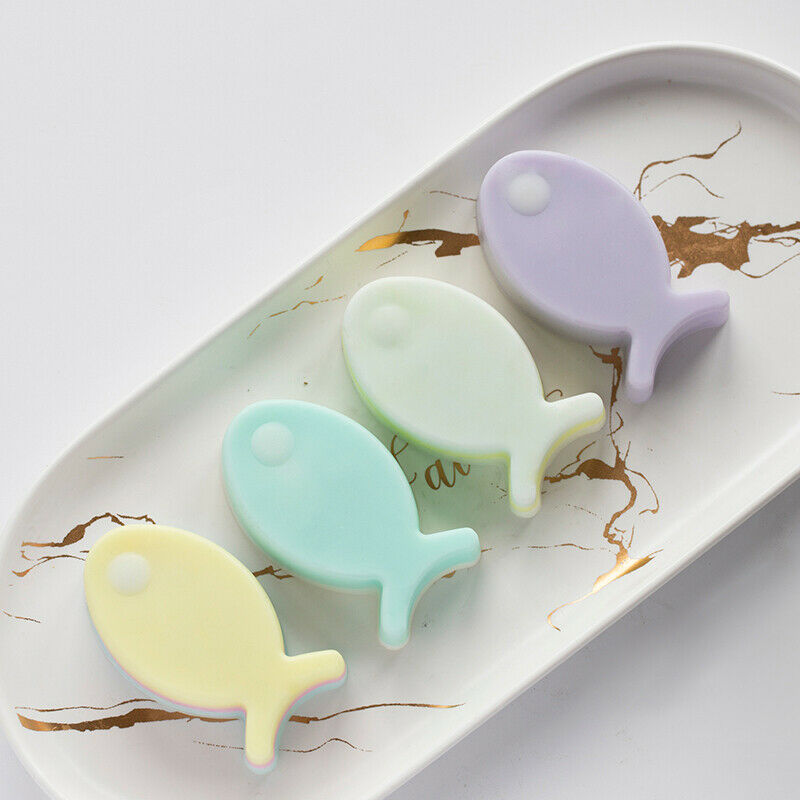 4 Cavities Cartoon Fish Flexible Silicone Soap Mold Cake Decorating Tools S W Pb