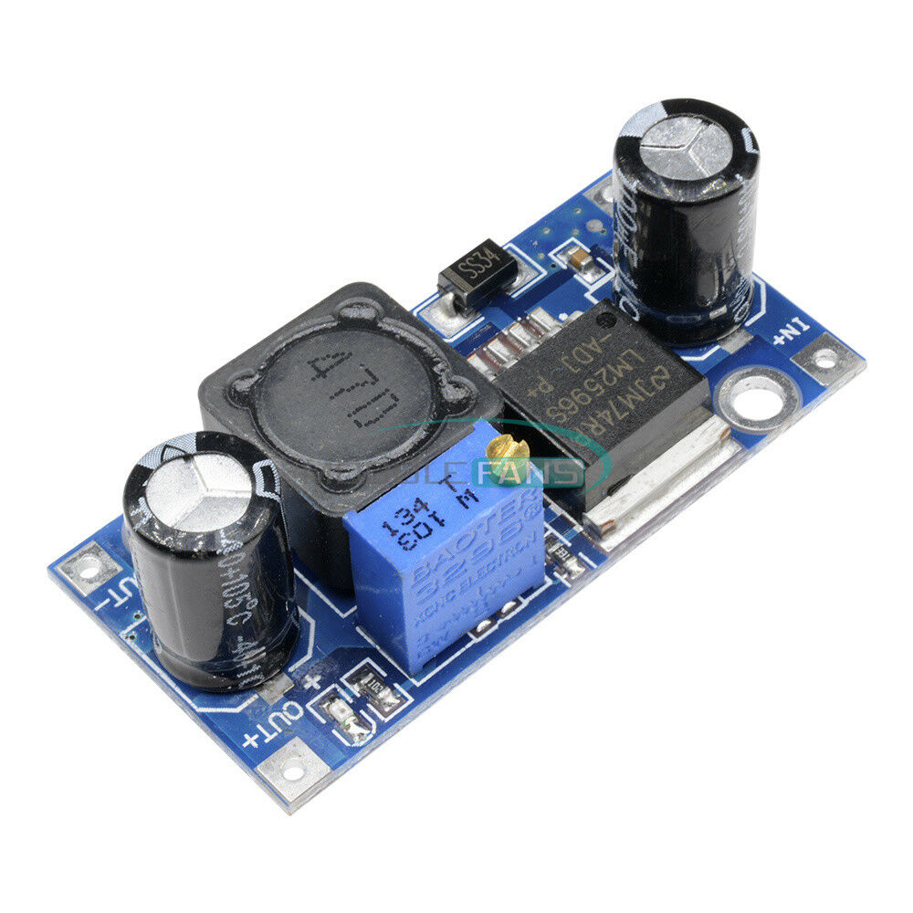 DC-DC Buck Converter LM2596 Step Down Module Power Output 1.23V-30V