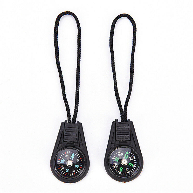 2x Portable Compass Brunton Camping Hiking HuntingBDutdoor Sport Keychain .l8