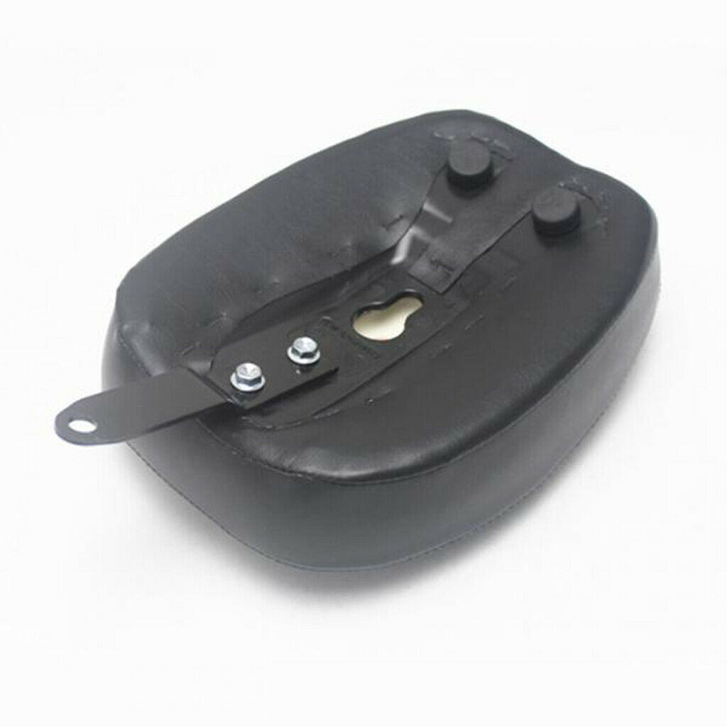 BLACK REAR PASSENGER SEAT PILLION FOR  SPORTSTER XL883 1200 2014-2016