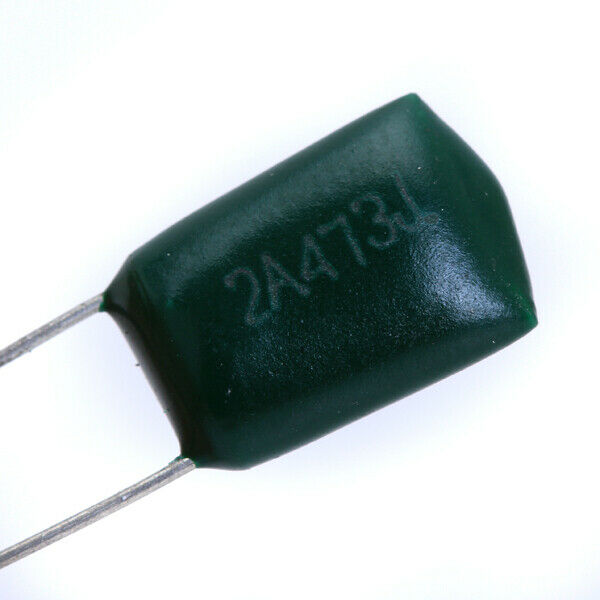 Lot 10 Polyester Film Capacitor 0.047uF 47nF 100V 2A473J for Electric Guitar