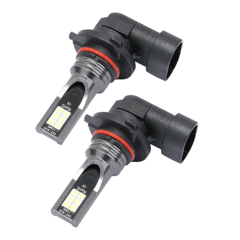 Auto Car 12LED Fog Headlight Bulbs Conversion Kit Hi/Lo Beam Lamps 9005 3030