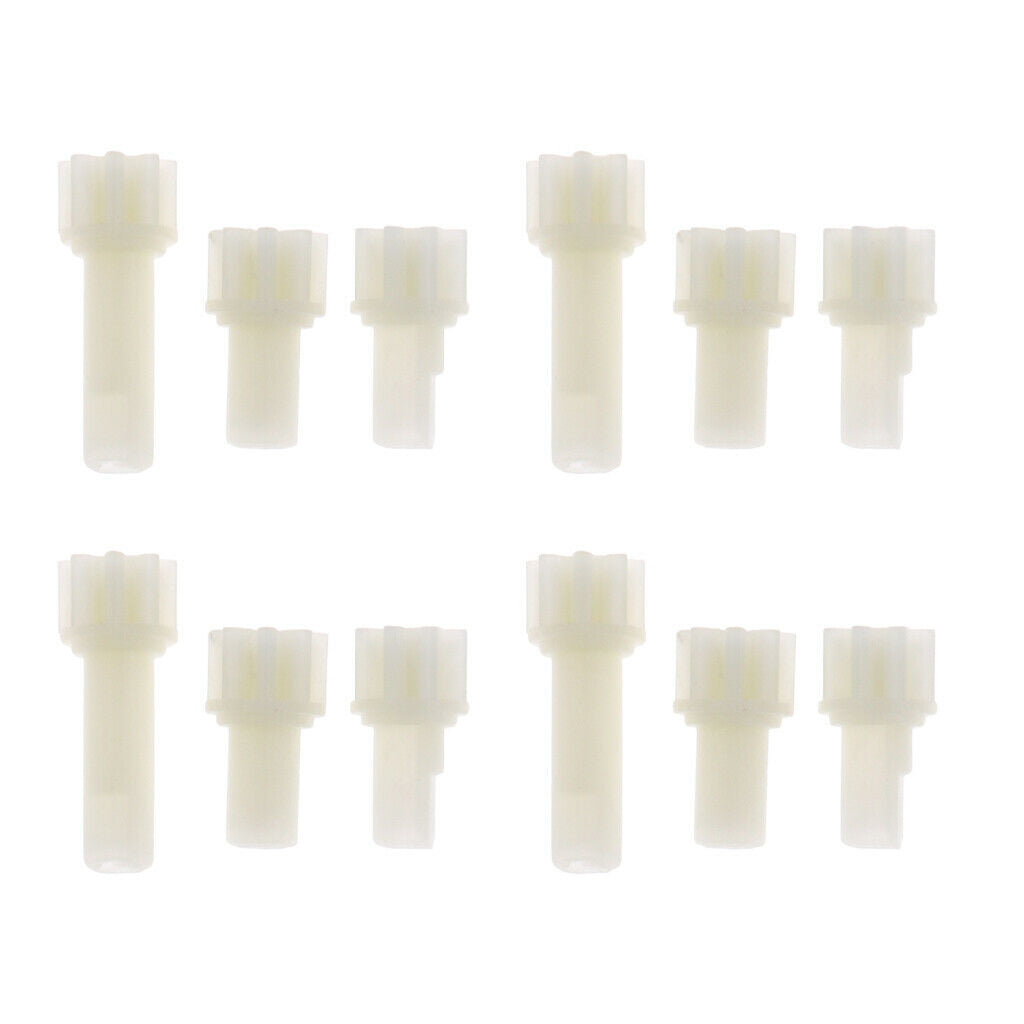 12 Pieces 1/28 RC Crawler Car Driving Gear Kit for WLtoys K979 K989 DIY Accs