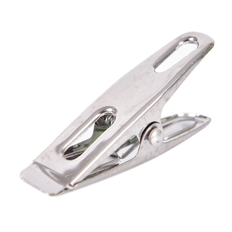 20X Stainless Steel Clothes Pegs Laundry Metal Clamps Metal Hanging Pins C.l8