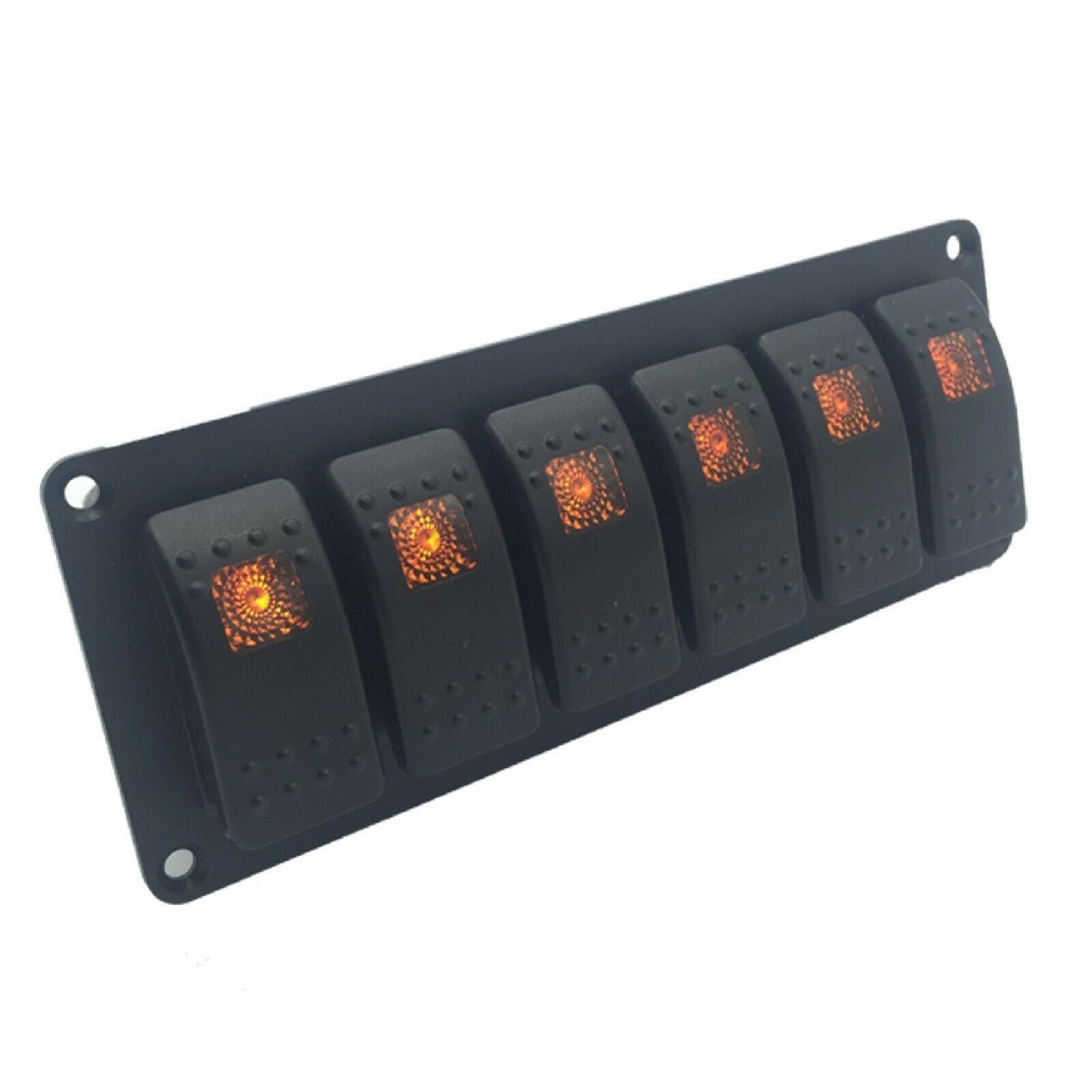 Blue Light Toggle Switch Panel Anti-scratch Easy Installation Sturdy Exquisite f