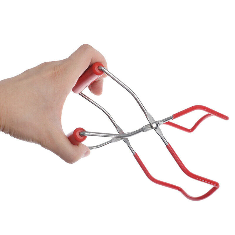 1X Canning Jar Lifter Tongs Jar Lifter with Grip Handle Anti-slip ClipB.ecM SJ