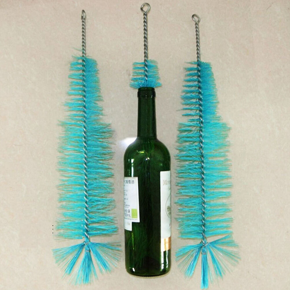 Bottle Brush Nylon Cleaning Wine Beer Home Brew Tube Spout Kitchen Cleaner E SJ