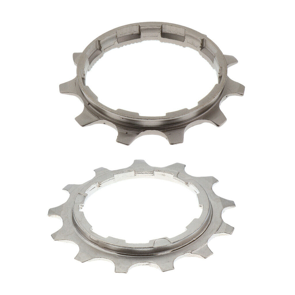 2Pcs Mountain Bicycle Freewheel Speed Sprocket Repair Part Chainring 10Speed