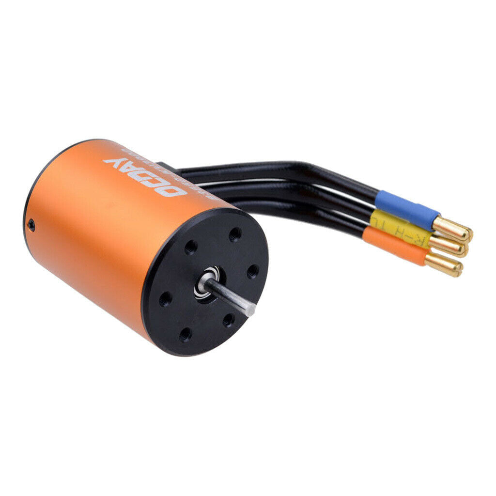 Pack of 1 Waterproof 3650 3900KV Brushless Motor for 1/10 RC Crawler Car