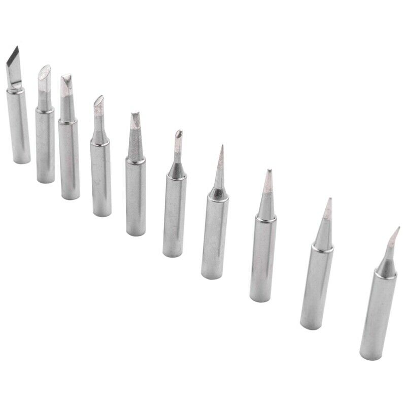 10 Tip Set Tips Solde Tip Set for Solde Iron 900-T-I/ BK/ 1.6D/ 2.4D/ 3.0D/ 2CJ7