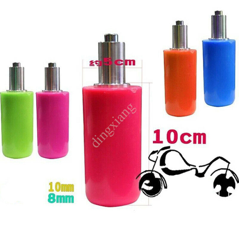 2pc Motorcycle General Anti-fall Glue Refi Aluminum Alloy Wear-resistant