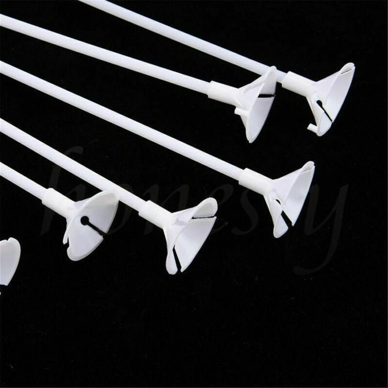 Lots 40Pcs Birthday Party Balloon Accessory Balloon Sticks Cups Wedding Decor