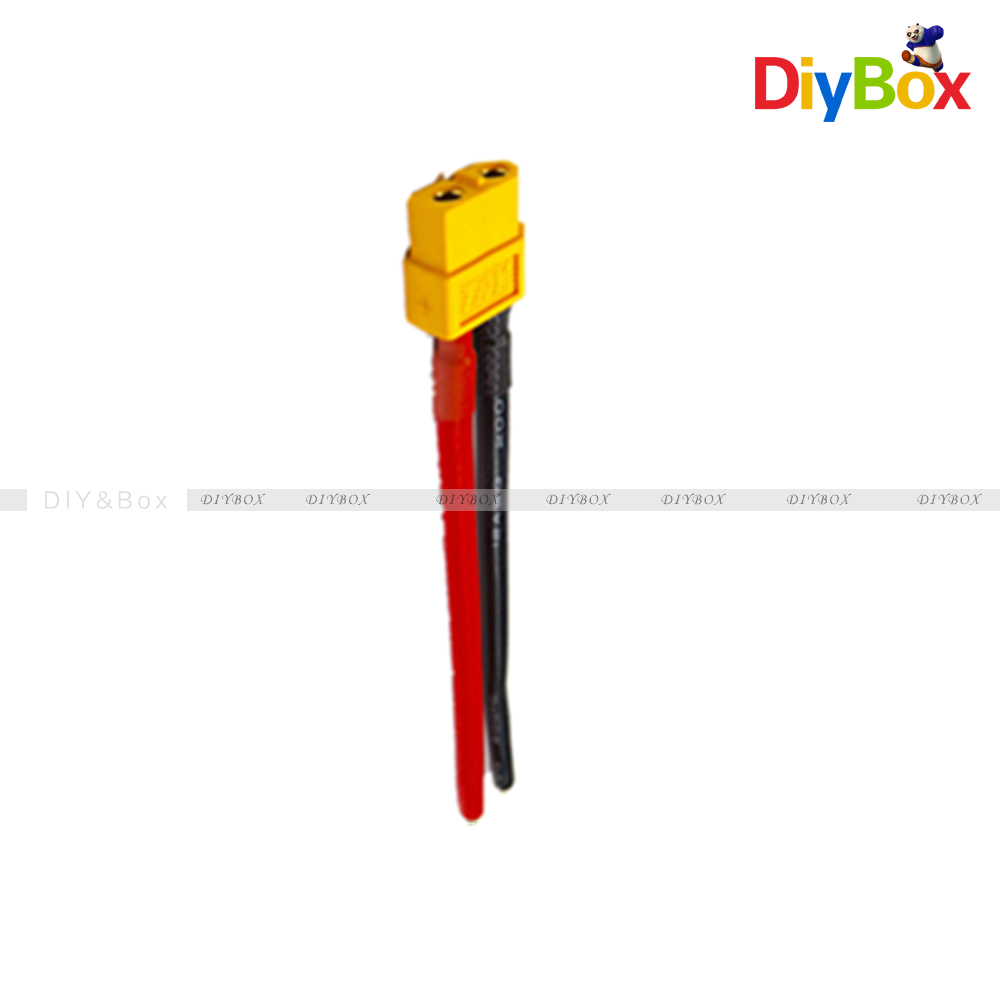 14AWG XT60 Female Connector W/ Housing Silicon Wire Cable  10CM / 100mm