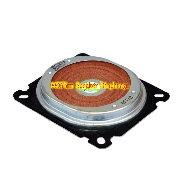2pcs Bass radiator Speaker resonance plate 88X75mm diaphragm With Spider
