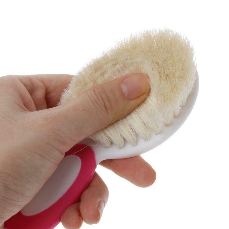 2pcs Portable Soft Newborn Baby Hair Brush Baby Kids Comb Child Hairbrush Sets
