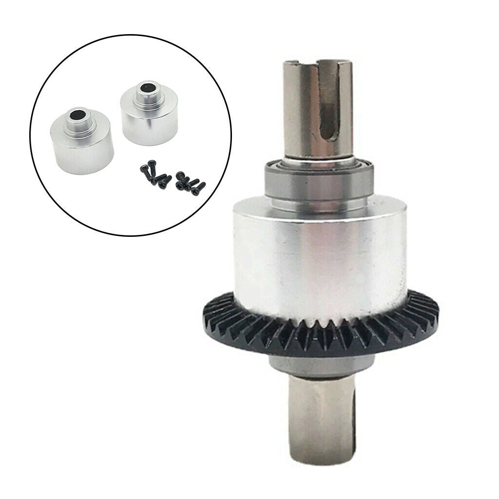 2 Piece RC Front and Rear Differential Box for Car Parts