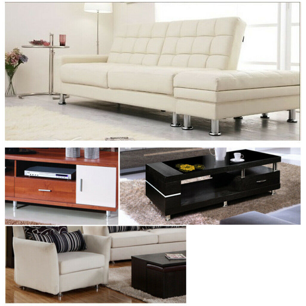 Stainless Steel Sofa Couch Leg Furniture Table Feet for Home Kitchen Bar