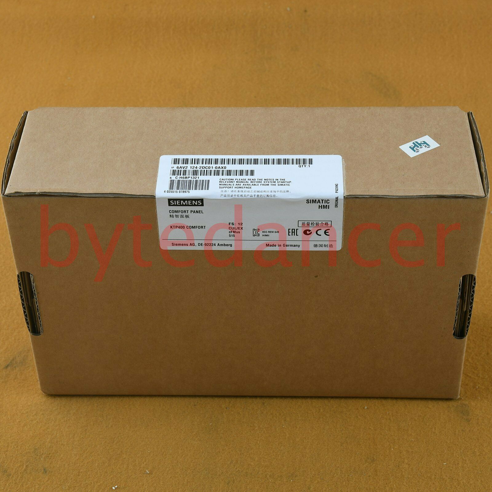 1PC New 6AV2 124-2DC01-0AX0 1 year warranty Fast  SM9T