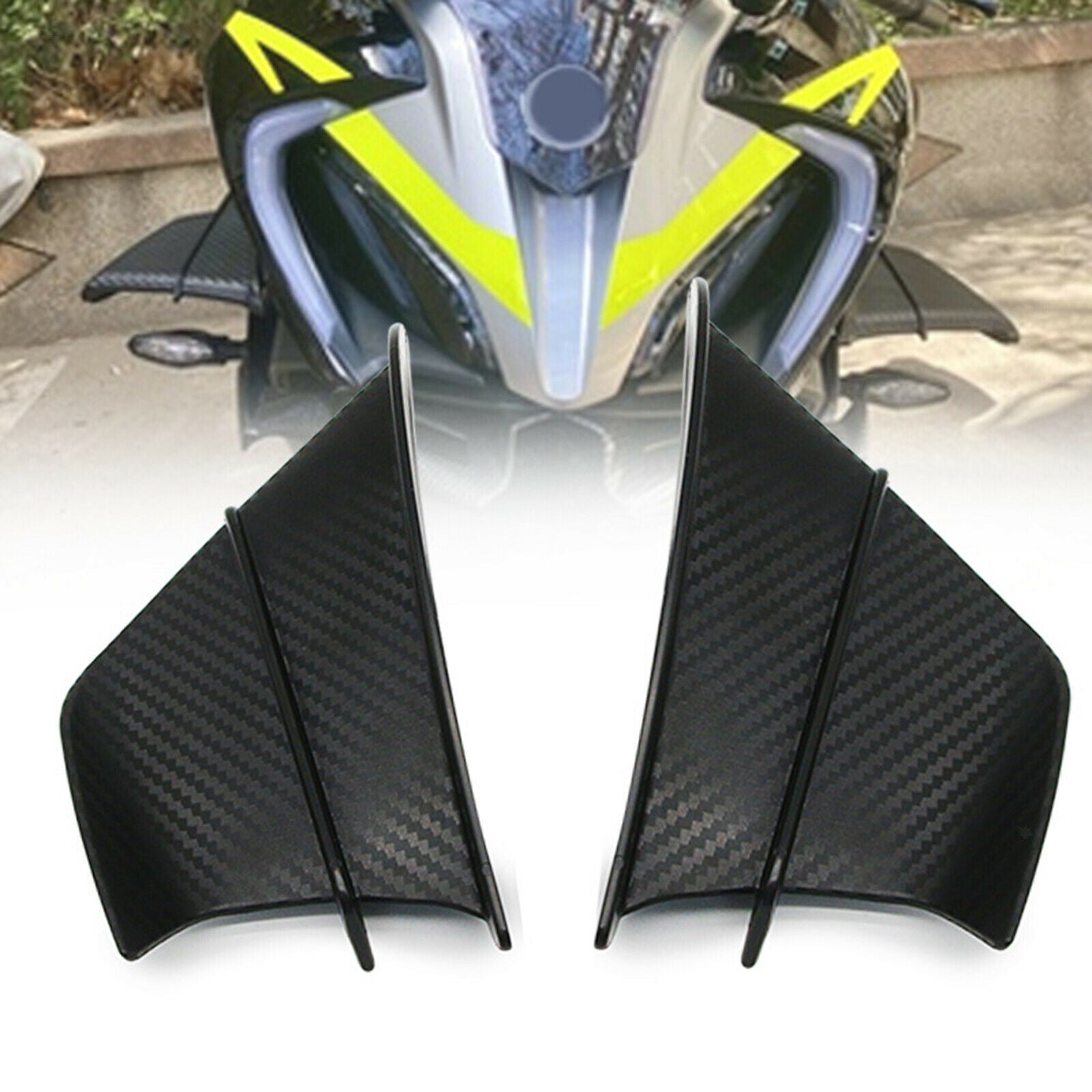 Motorcycle Modification Fixed Wind Wing Winglets Decoration Accessories