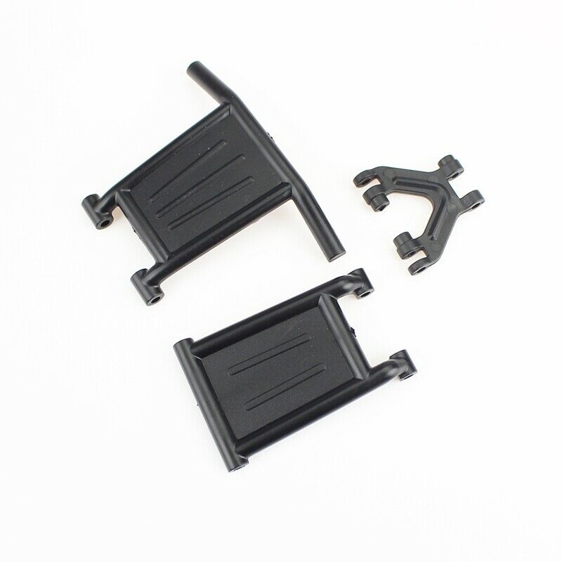 for Wltoys 124018 1/12 RC Car Upgrade Parts RC Car Front & Rear Bumper Anti-CoD4