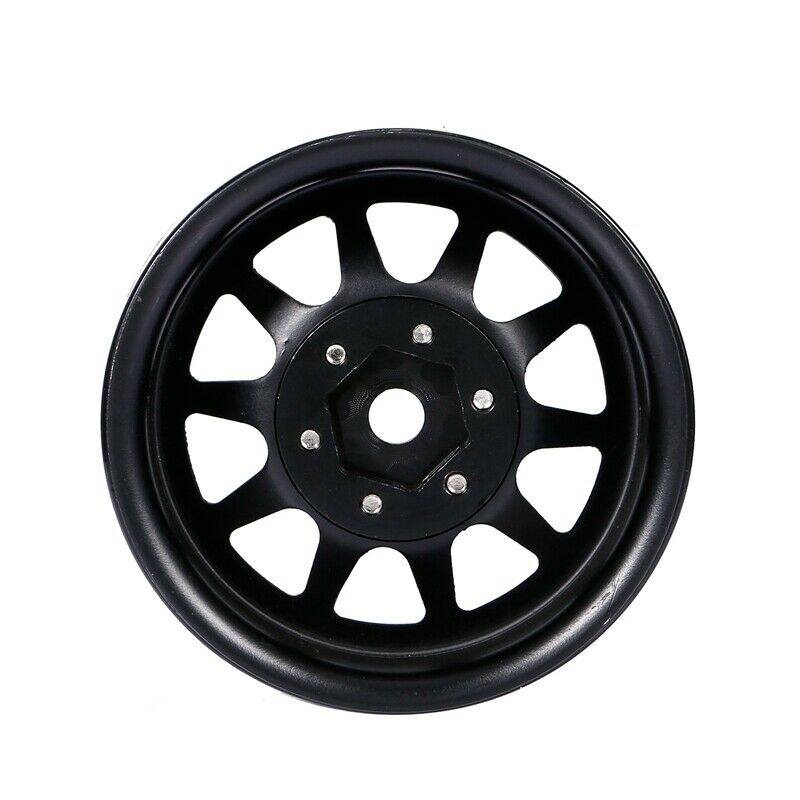Metal Alloy 1.9 Beadlock Wheel Rims for 1:10 RC Cler Axial SCX10 AXI03007 90J2G4