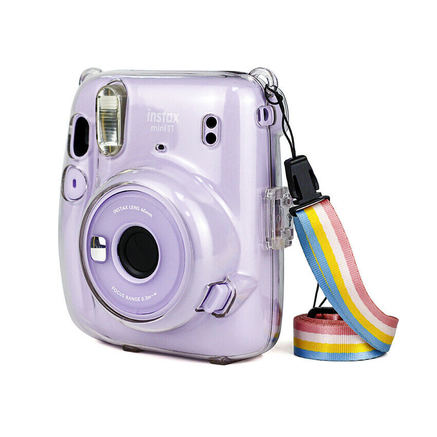 Dustproof For Fujifilm Instax Mini 11 Instant Camera Clear Case Hard Cover