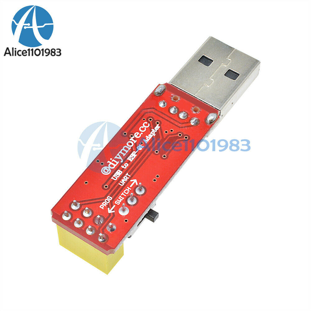 4.5V-5.5V USB to ESP8266 ESP-01 Wireless Wifi Adapter Module with CH340G Driver