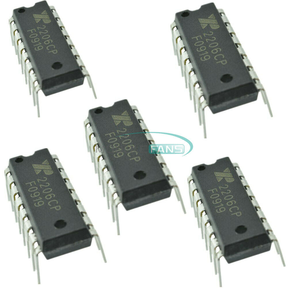 10PCS Exar XR2206 XR2206CP DIP-16Monolithic Function Generator IC 16 PIN