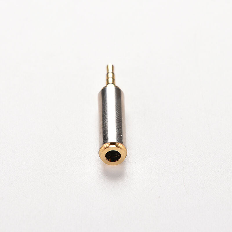 Mic Audio Earphone Adapter Converter 2.5mm Male Plug to 3.5mm Female Jac.l8