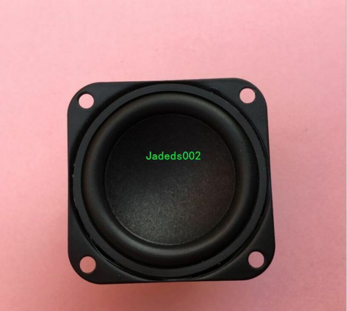 2pcs 40mm 4Ω 6W full-range speaker loudspeaker 4ohm Rubber edge Audio Parts