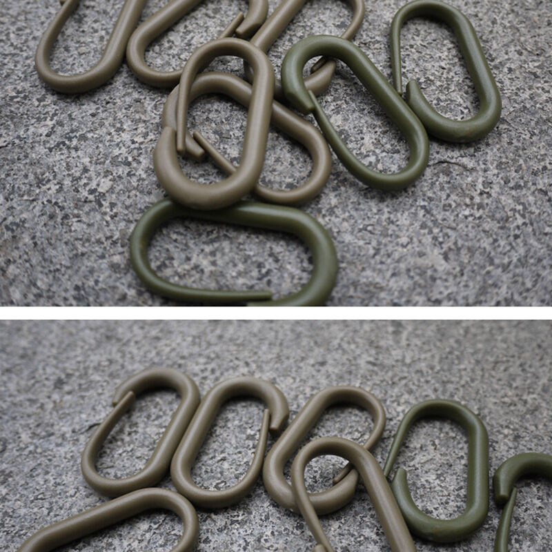 10x  Plastic Carabiner Lock Molle Buckle Survival Backpack Multiuse Pip M.l8