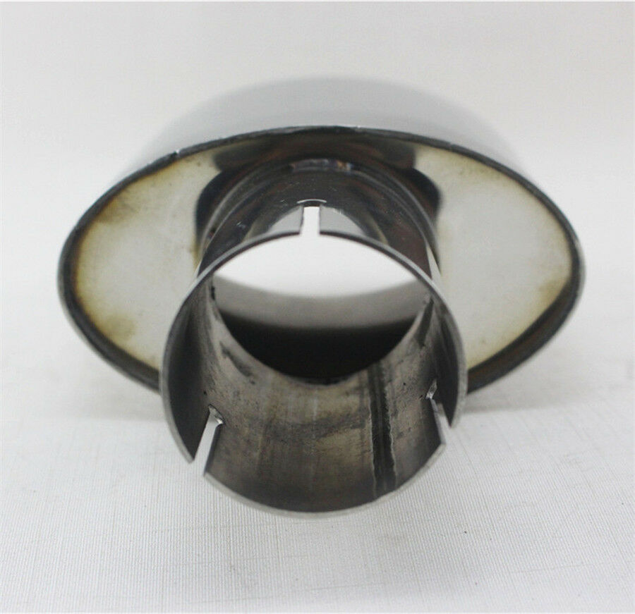 Chrome Car Styling Top Quality stainless steel  Exhaust End Tips Pipes 54mm/78mm