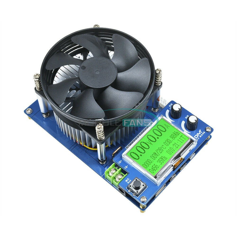 150W Intelligent Electronic Load Battery Discharge Tester Meter Detector 150V