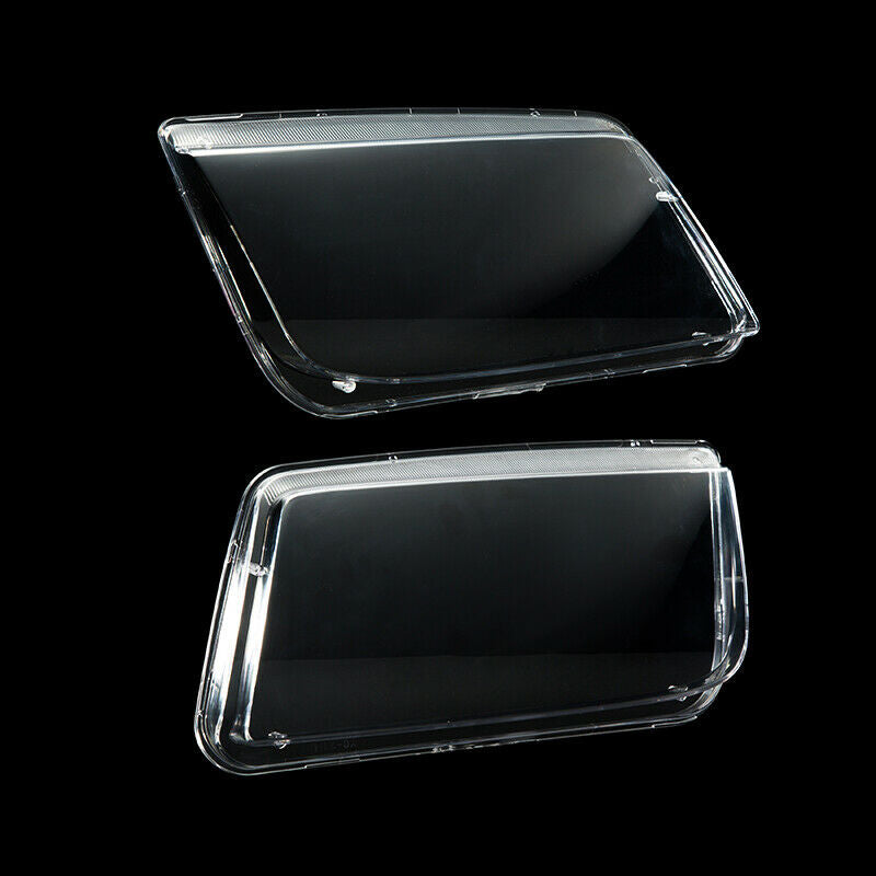 2x Right &Left Side Headlight Lenses Cover For VW Golf 5 MK5 Jetta 2001-2006