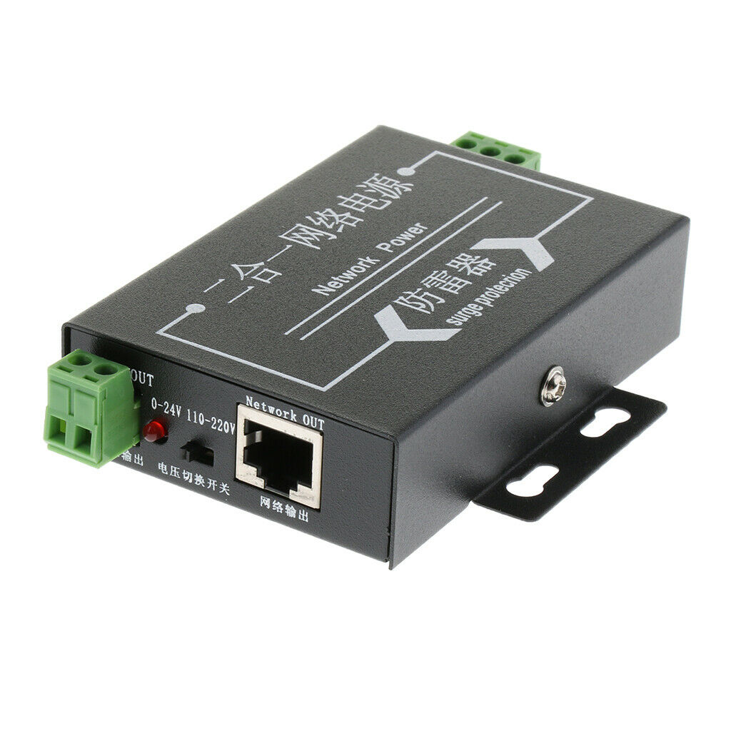 2-in-1 Power RJ45 Ethernet Surge Protector Device   Arrester