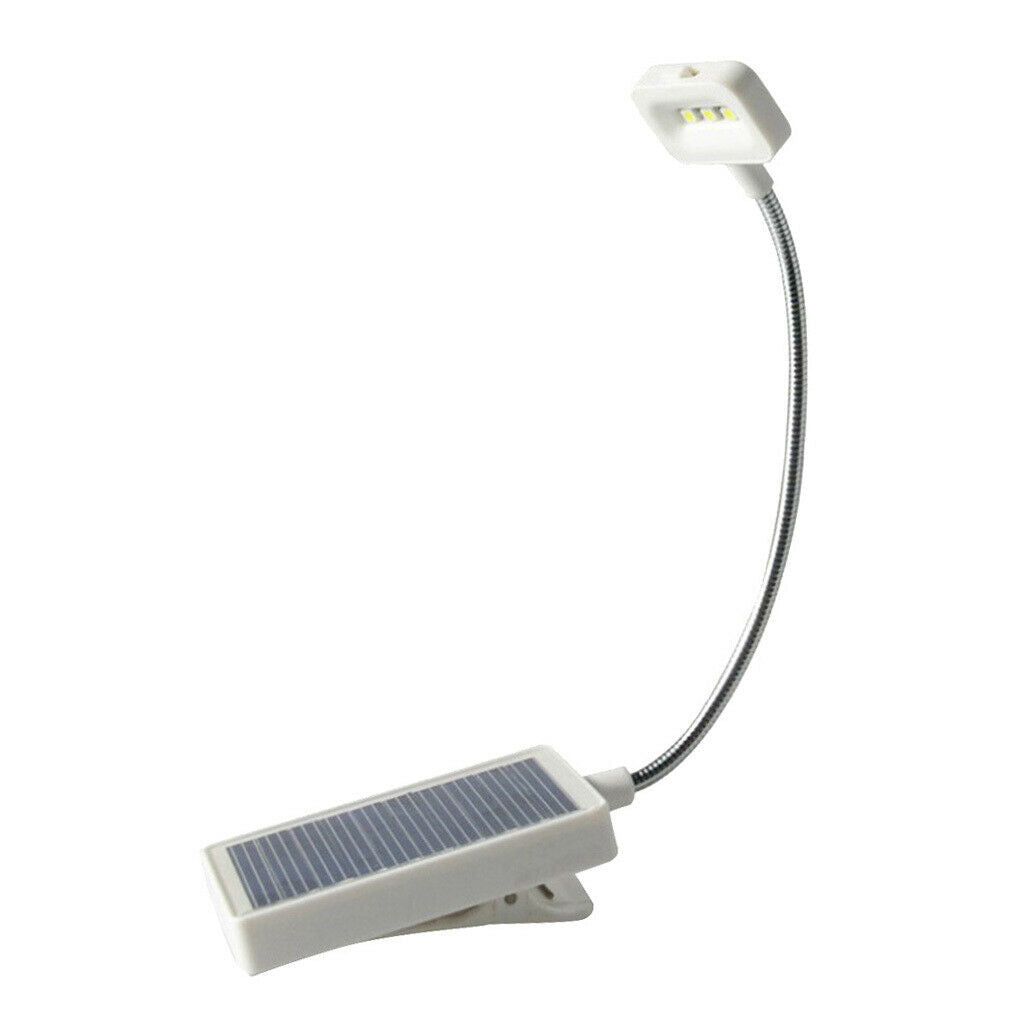 Solar Bedside Table Lamp Portable Eye-caring Studying Light For Bedroom
