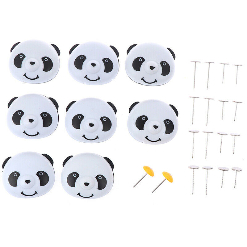 8Pcs Quilt Clip Holder Panda Buckle Quilt Fastening Bed Sheet Fixer Non-S.l8