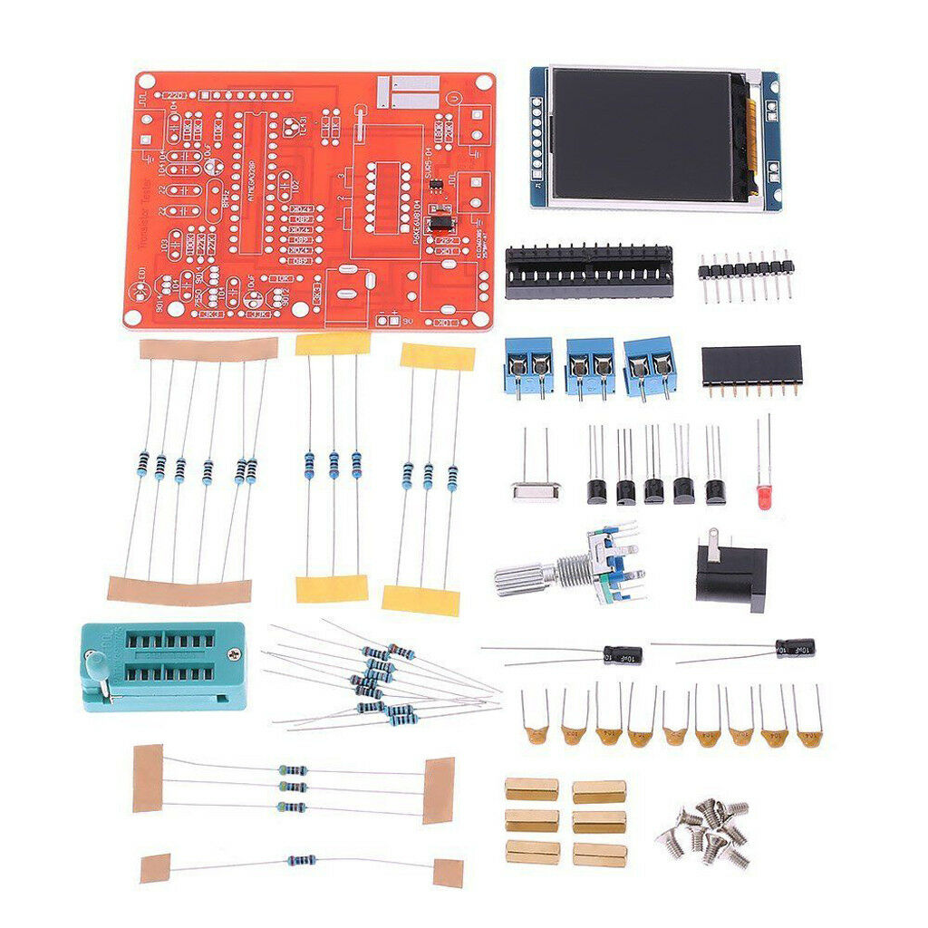 Transistor Tester DIY Kit GraphicsTEST KIT Transistor Test Tester Portable
