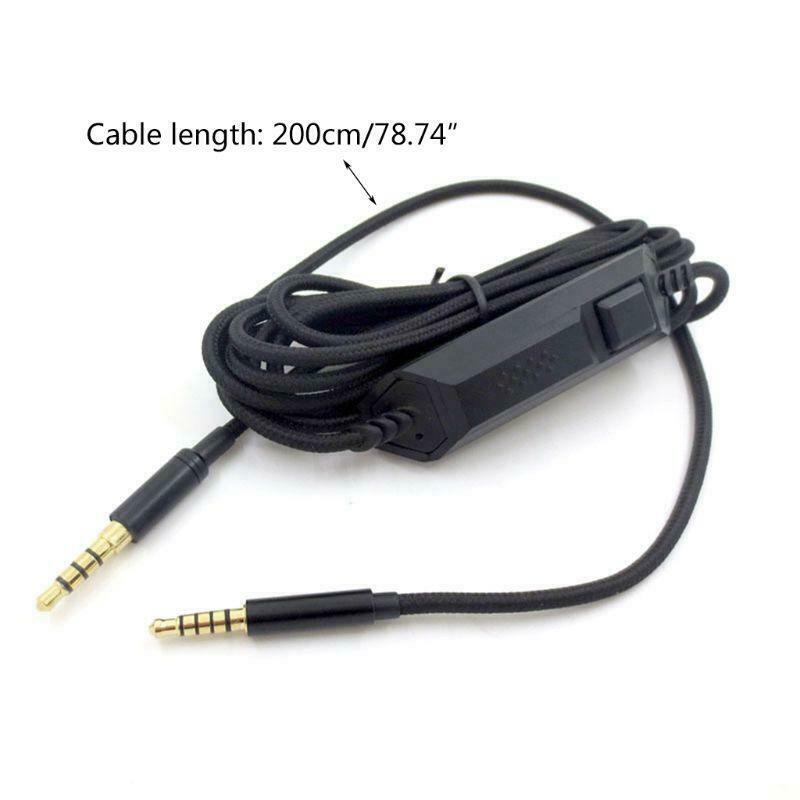 Audio Cable Headphone Cord Line for Logitech G433 G233/G Pro/G Pro X Headset