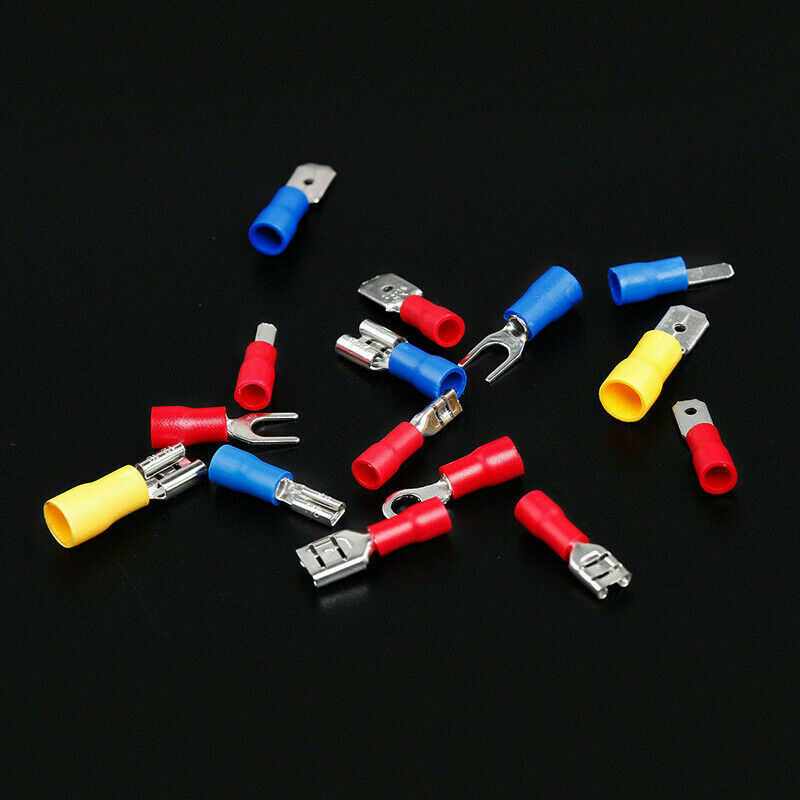 280pcs Insulated Assorted Electrical Wiring Connectors Crimp Terminal Kit Set