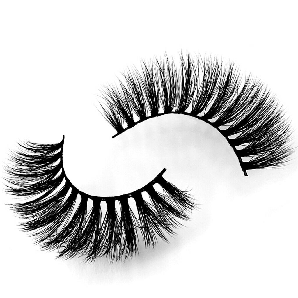 5 Pairs Mink Long Messy Cross Thick False Eyelashes for Lash Extension G904