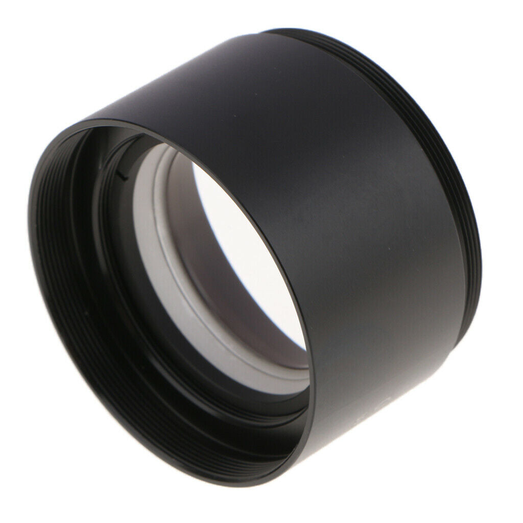 0.5X Barlow Auxiliary Objective Lens Optical Glass for Stero Microscope - 48mm