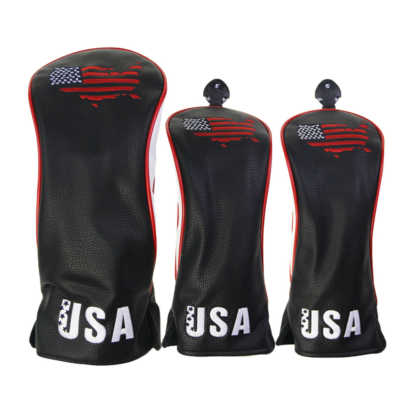 Golf Wood Headcover No. 1 3 5 400cc Driver Head Cover Travel Anti-scratch