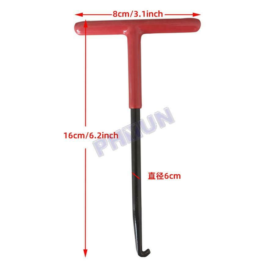 2x ATV Motorcycle Spring Hook Puller Tool T-Handle Style Dirt Bike Universal