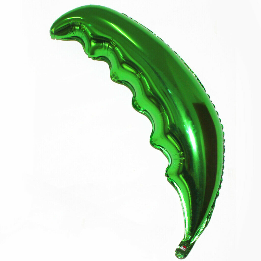 2Pcs Lot Palm Tree Leaf Green Hawaiian Beach Party Balloon Wedding Ornament